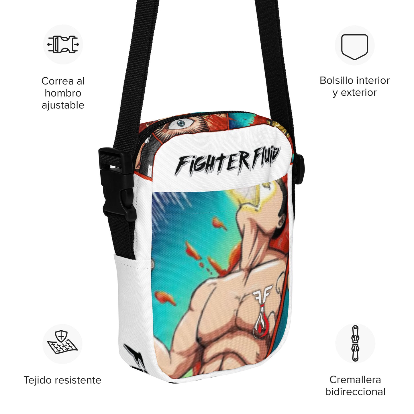 Fighter Fluid Cross Body Bag